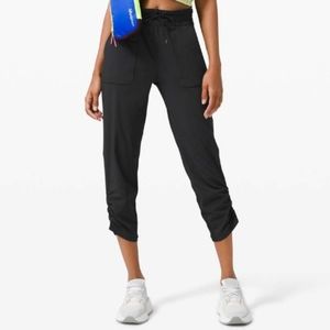 Lululemon Beyond the Studio Crop in Black